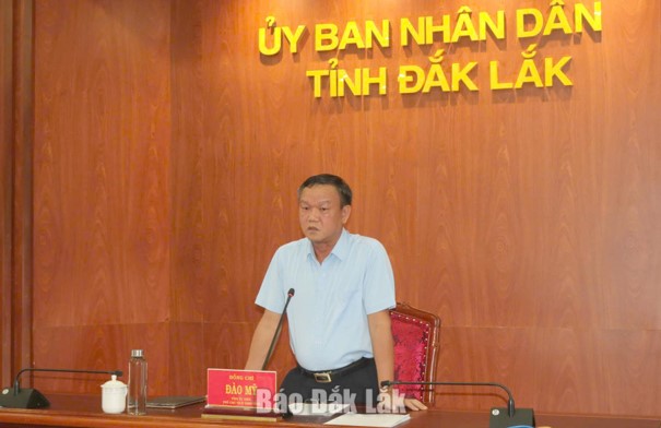 Phó Chủ tịch UBND tỉnh Đào Mỹ yêu cầu tăng tốc giải ngân vốn đầu tư công4